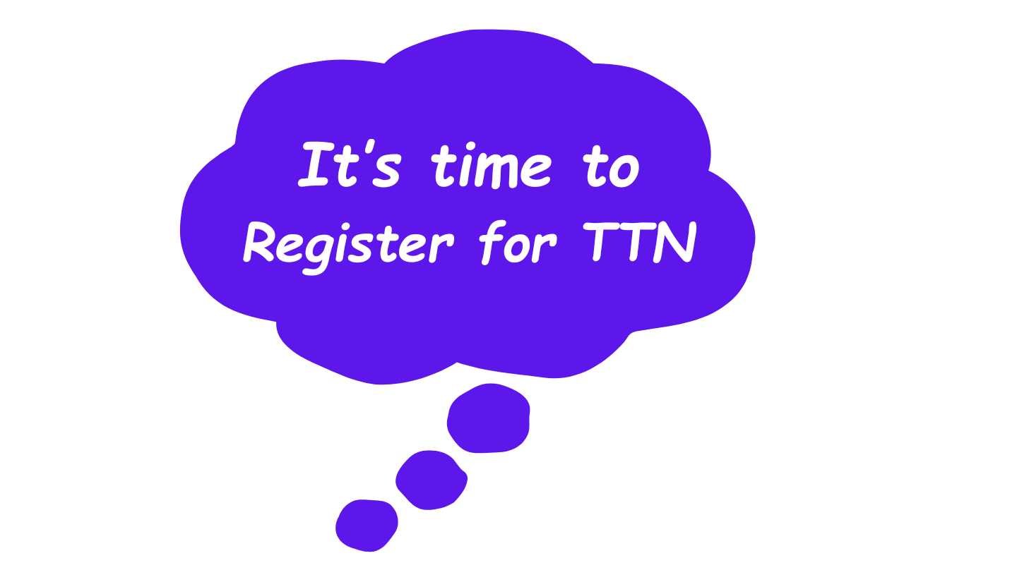 it's time to register